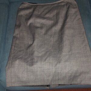 Kasper Charcoal Pencil Skirt